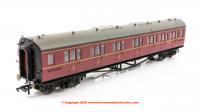 R4767 Hornby Collett Corridor Composite Coach RH number W6137W in BR Maroon livery